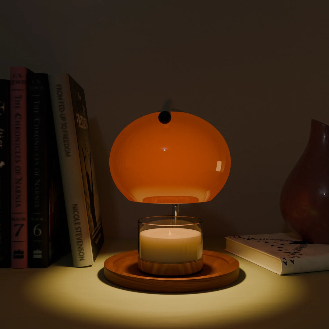 La lampada a candela retrò Tangerine