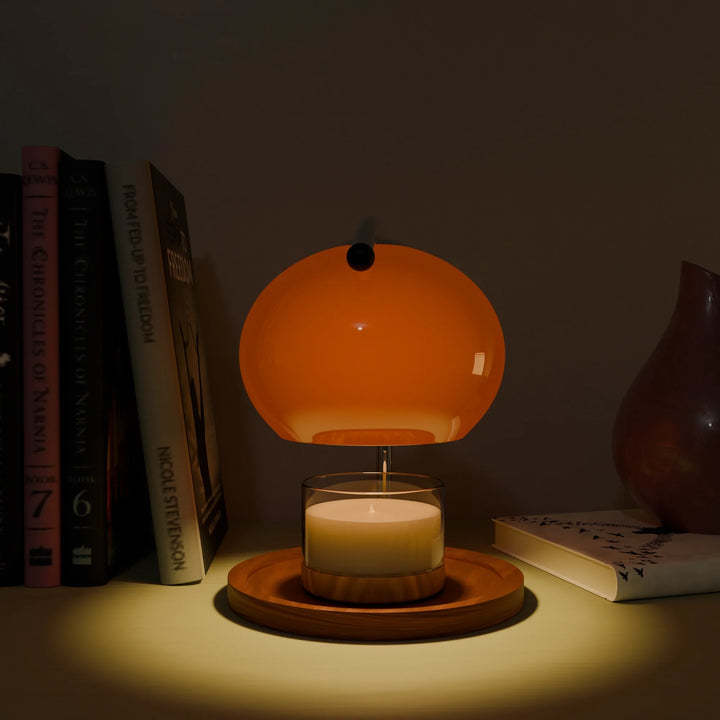 La lampada a candela retrò Tangerine