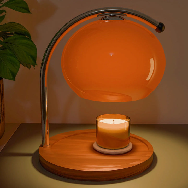 La lampada a candela retrò Tangerine
