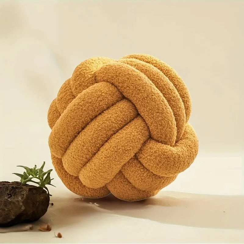 Sculptural Knot Pillow