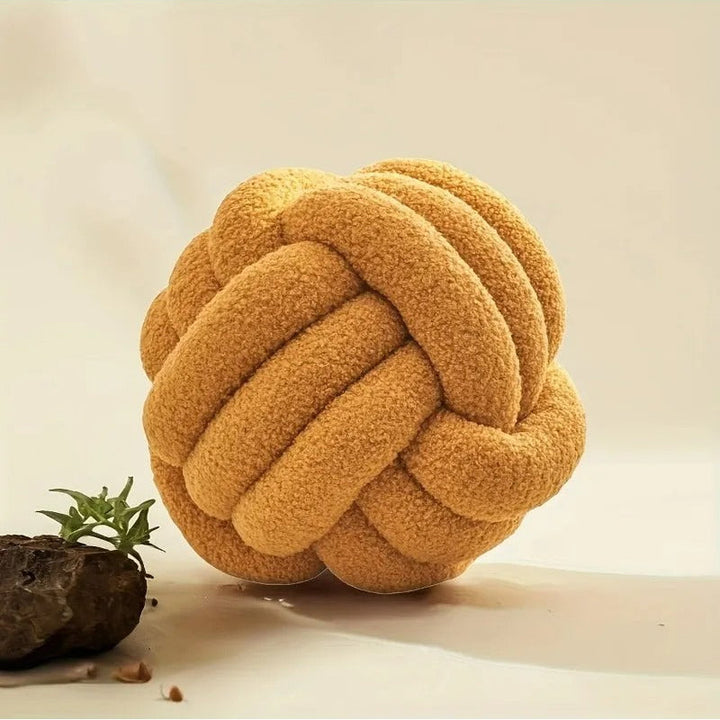 Sculptural Knot Pillow