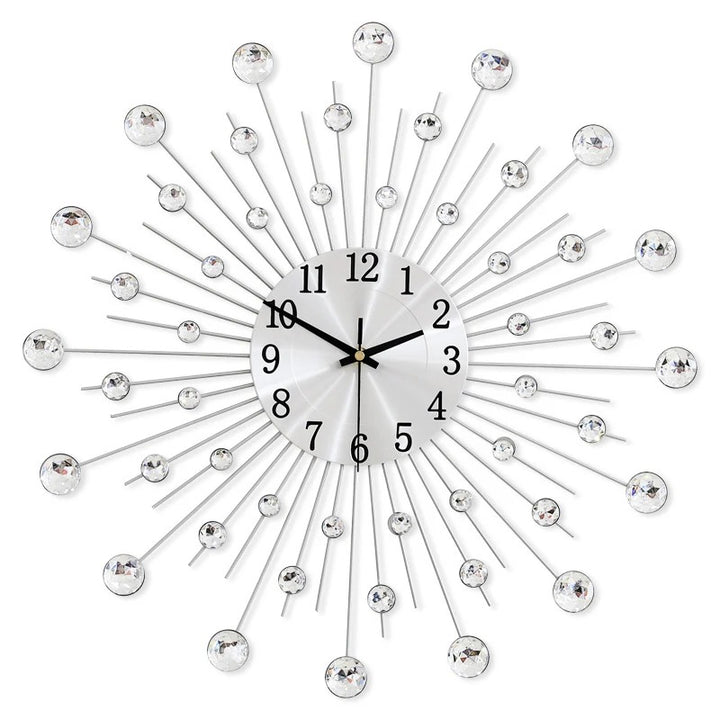 Kristall-Wanduhr