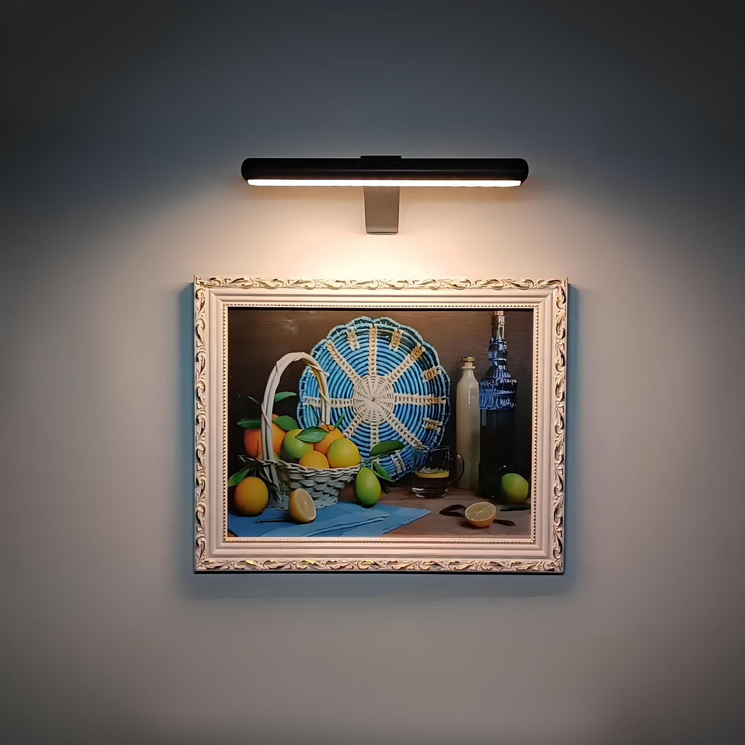 Splendore da galleria: illuminazione a batteria per quadri