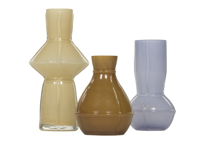 Stublute: Azule Glas-Skulptur