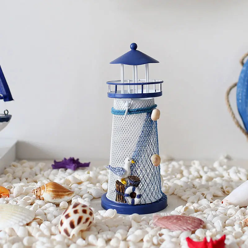 Bagliore del Porto – Decorazione a LED Faro ✨