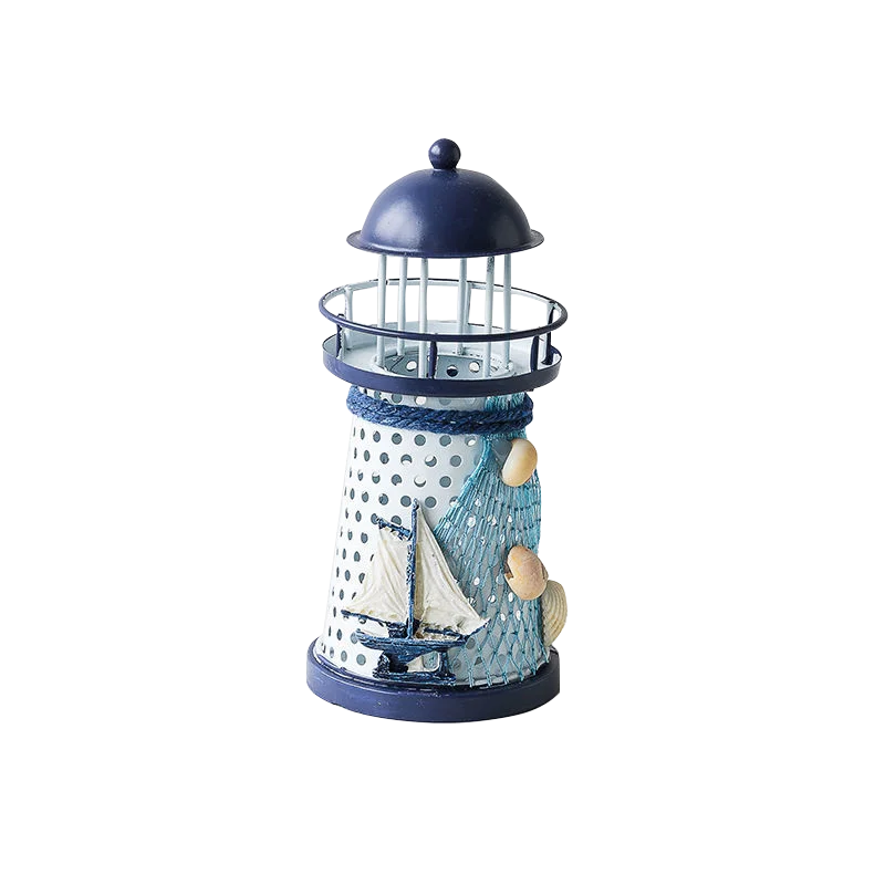 Bagliore del Porto – Decorazione a LED Faro ✨