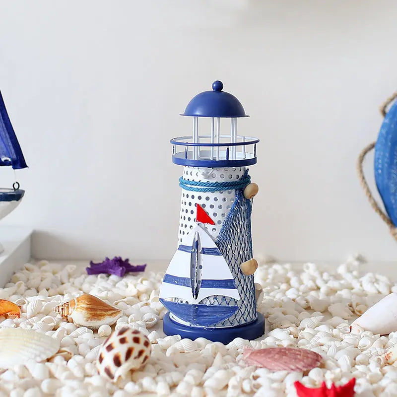 Bagliore del Porto – Decorazione a LED Faro ✨