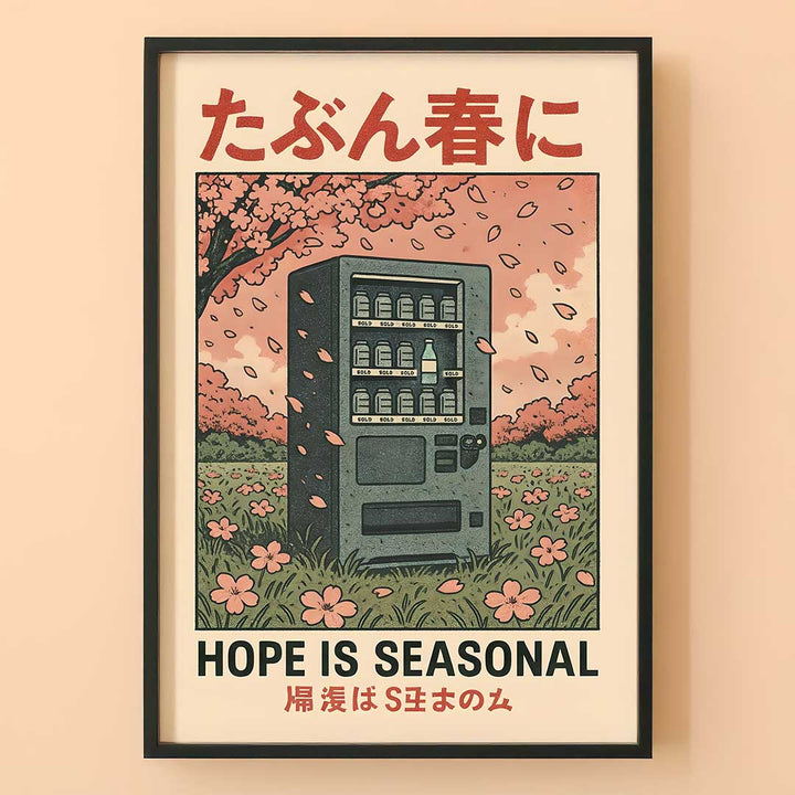 Hope Is Seasonal – Kunstdruck