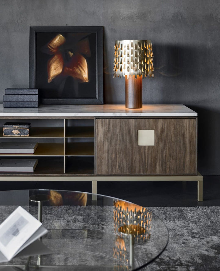 Lampada da tavolo Jackfruit – Lampada di design scultorea