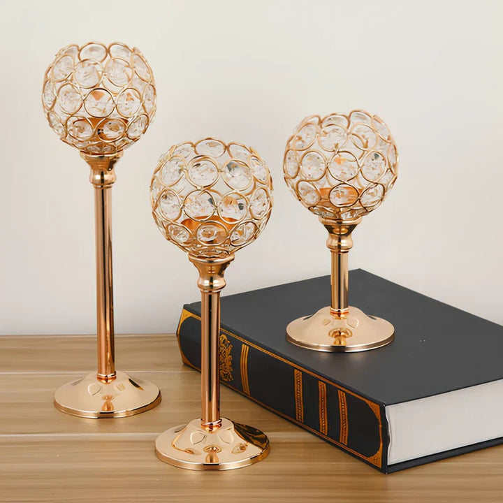 Set di portacandele Kristallglanz