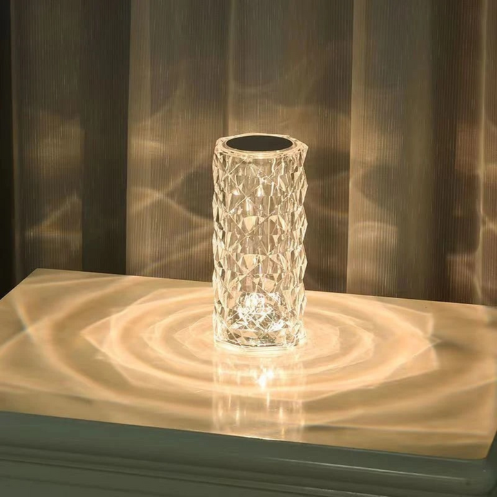 Licht-Kristall-Rose