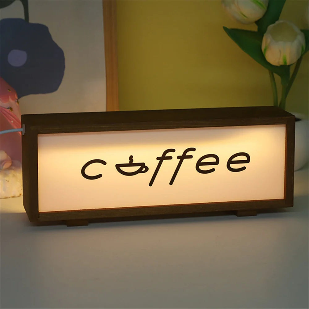 Light Notes – Luce notturna LED in legno e acrilico