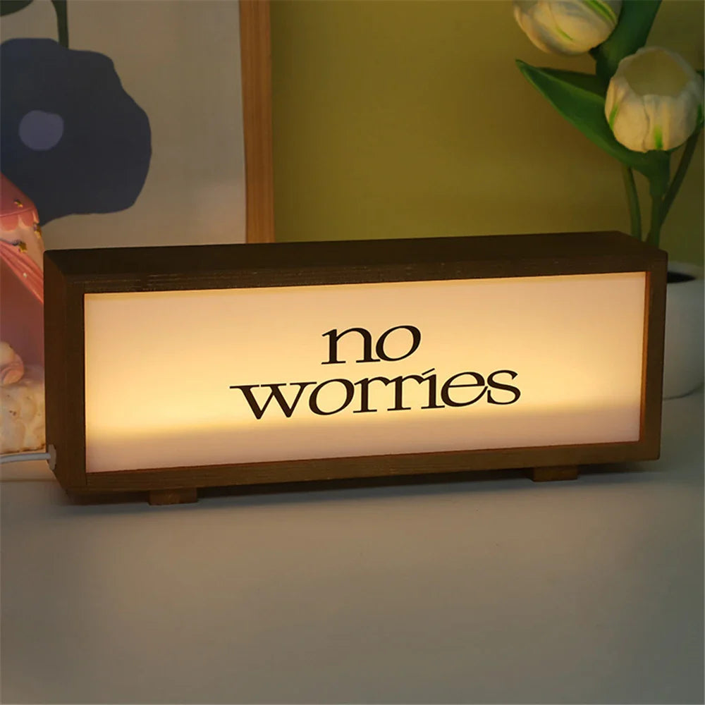 Light Notes – Luce notturna LED in legno e acrilico