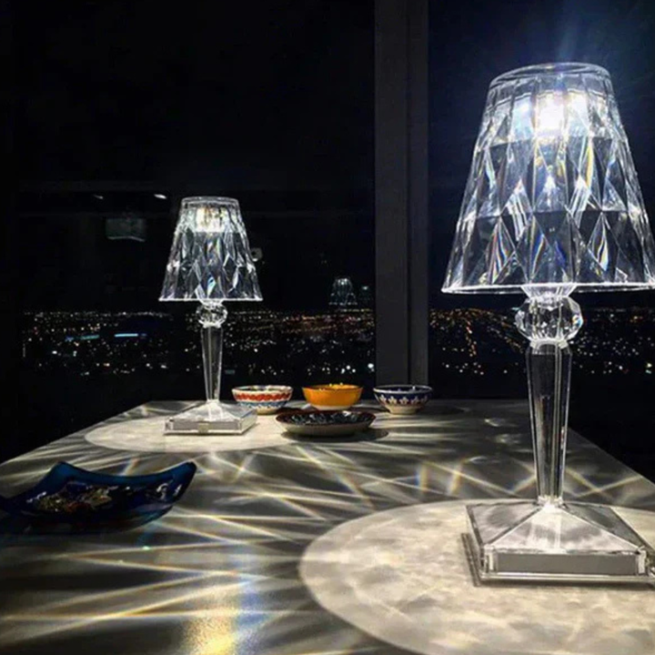 LumiFacet Lampada da tavolo