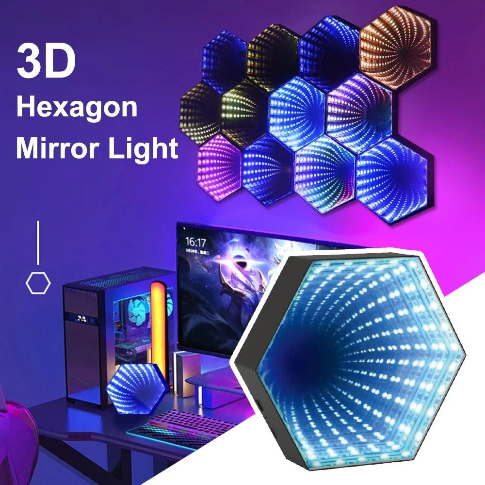 Hexa Abyss™ | LED Infinity Spiegel