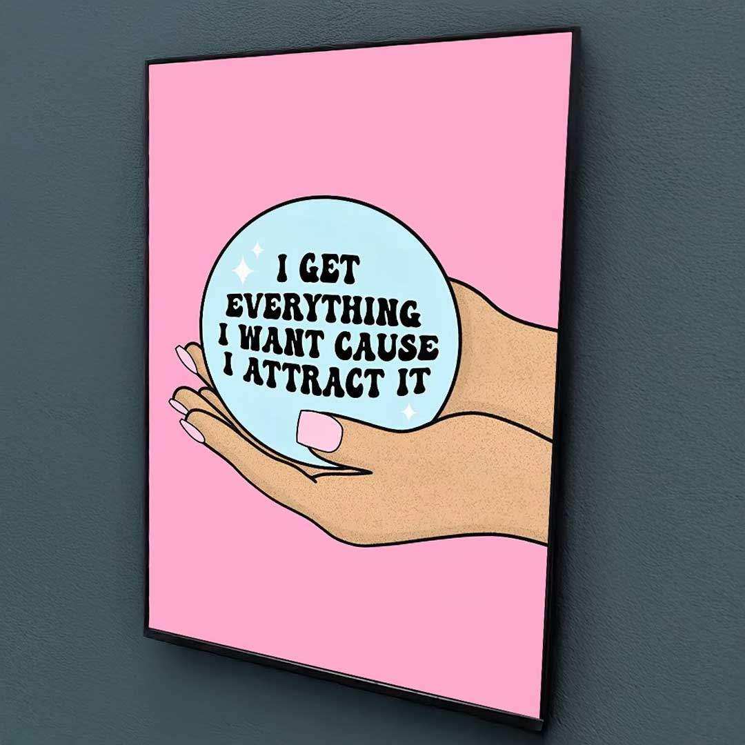 Manifestation Babe – Kunstdruck
