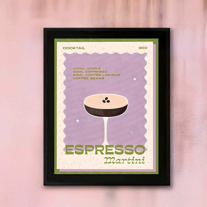 Midnight Espresso Martini – Kunstdruck