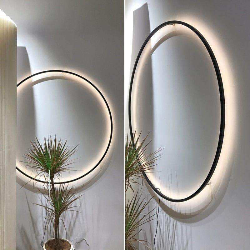 Applique da parete a LED minimalista ad anello