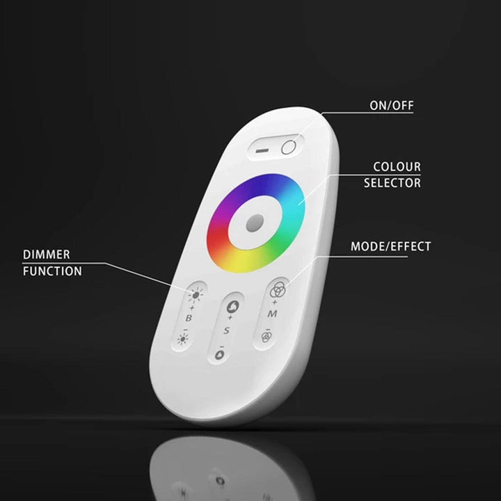Lampada da terra RGB moderna | Lampada angolare a LED ambientale