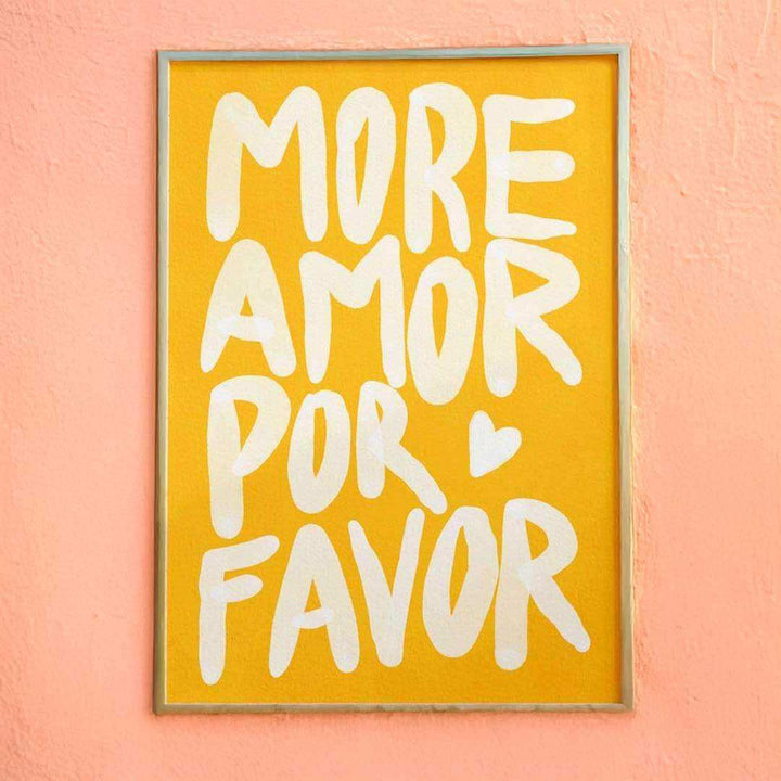 More Amor Por Favor – Stampa d&