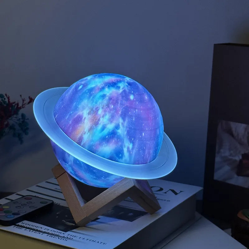 Saturna Glow – Altoparlante Bluetooth con luce d&