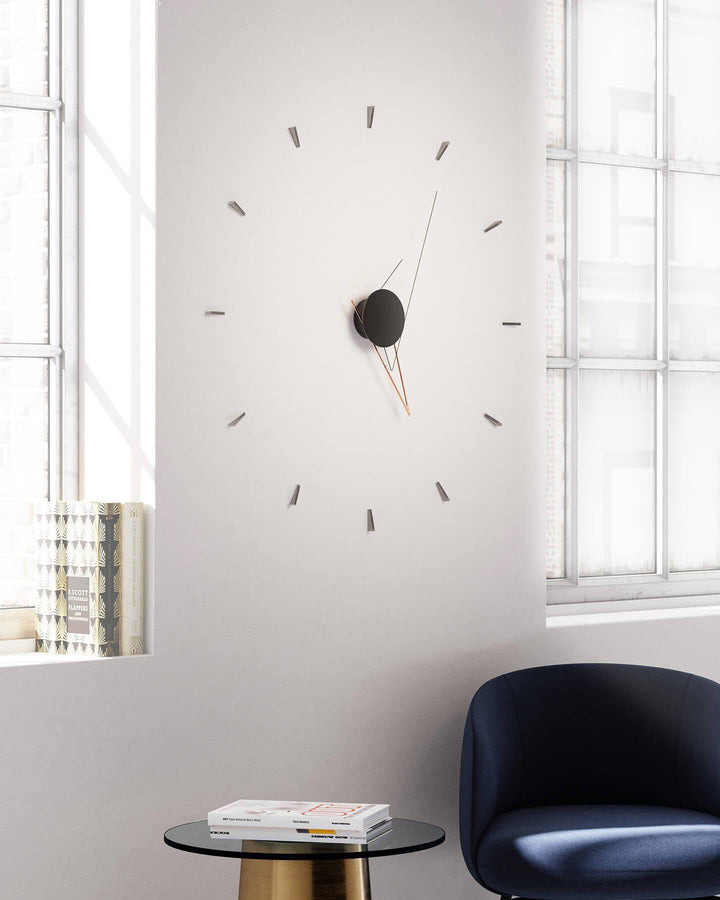 DIY Metall-Wanduhr