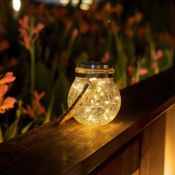 SternenGlanz™ Solar-Laterne