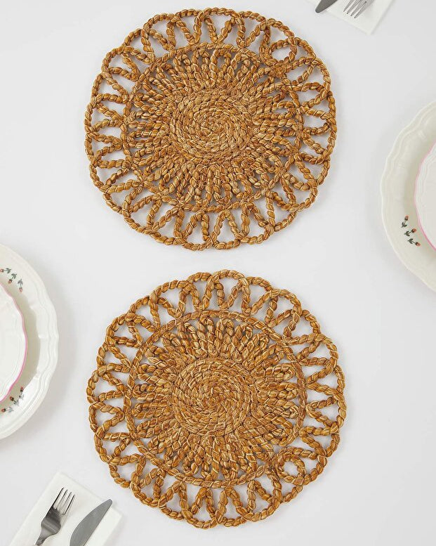 Stublute – Set di 2 eleganti tovagliette in cotone