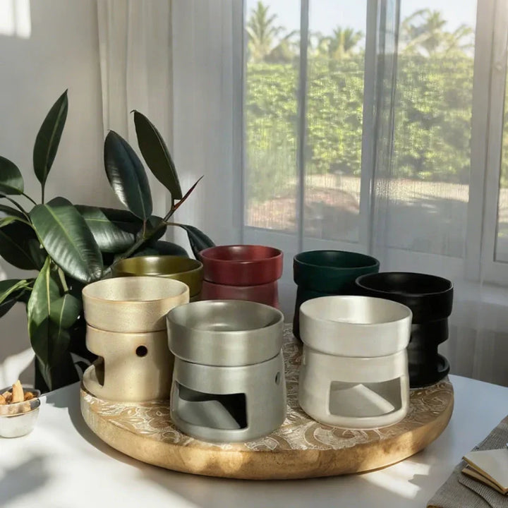 Scaldavivande in ceramica Stublute