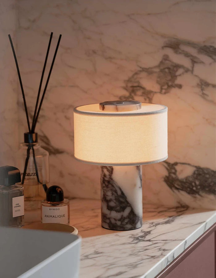 Tischlampe Stumor mit Marmorfuß