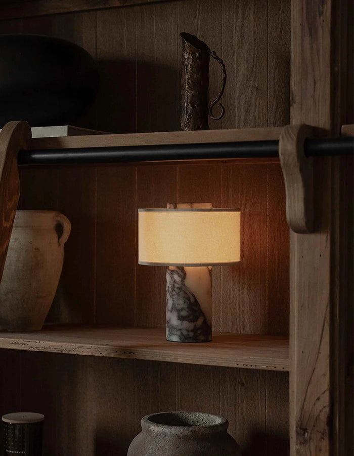 Tischlampe Stumor mit Marmorfuß