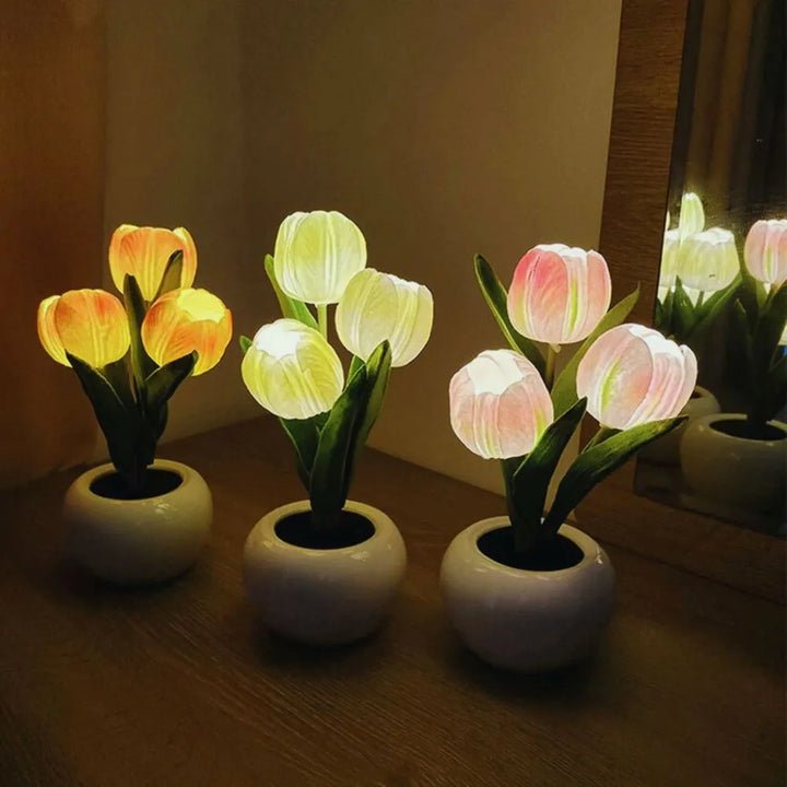 StuTulpe – Luce notturna LED di design