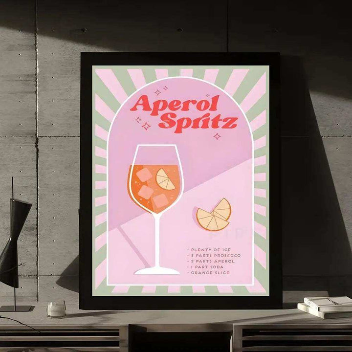 Sunset Spritz – Kunstdruck