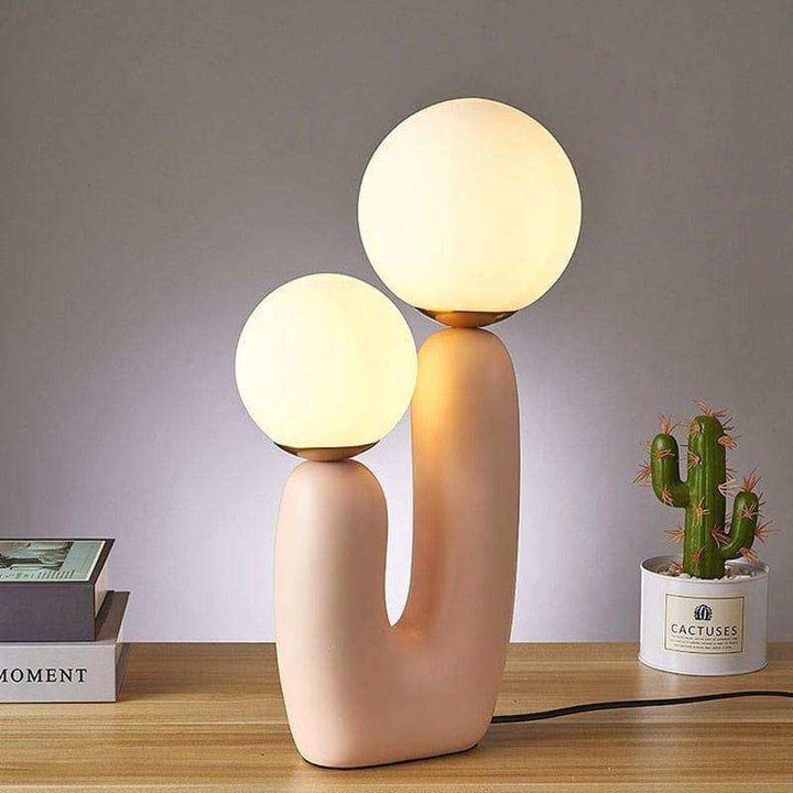 Die Pink Cacti Lampe
