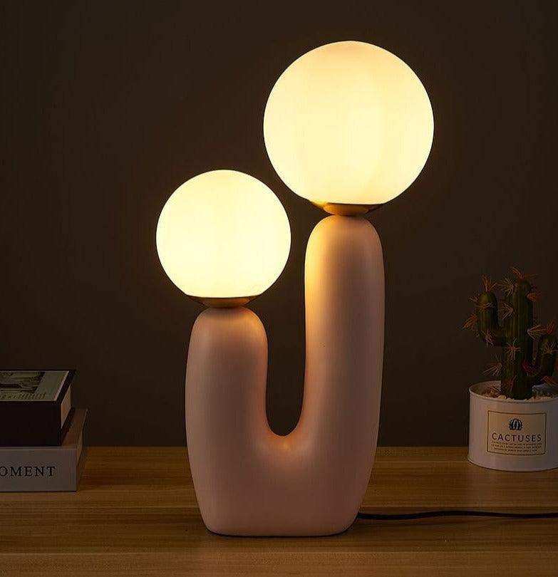 Die Pink Cacti Lampe
