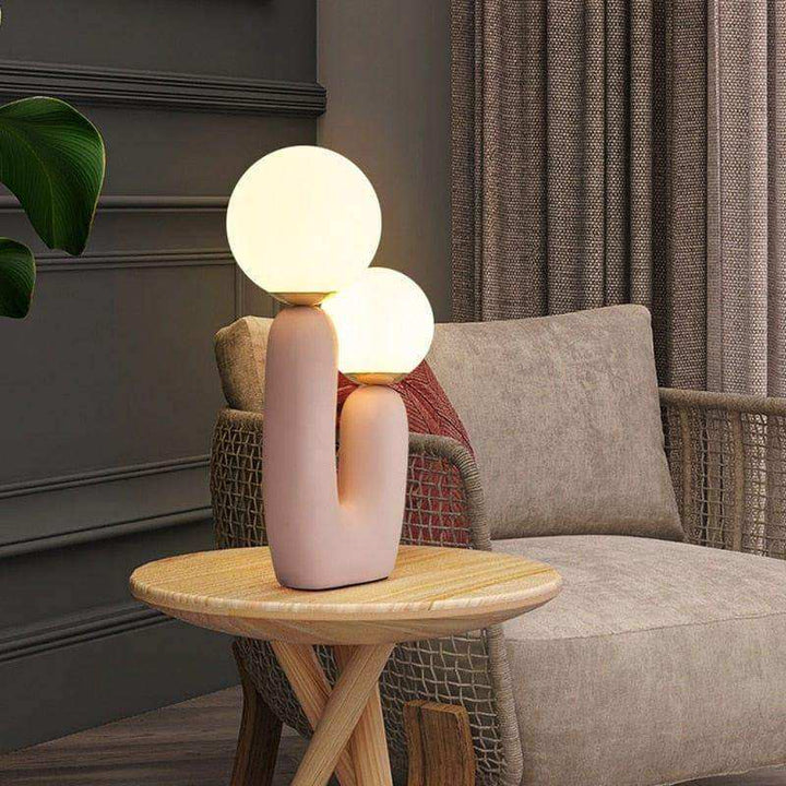 Die Pink Cacti Lampe