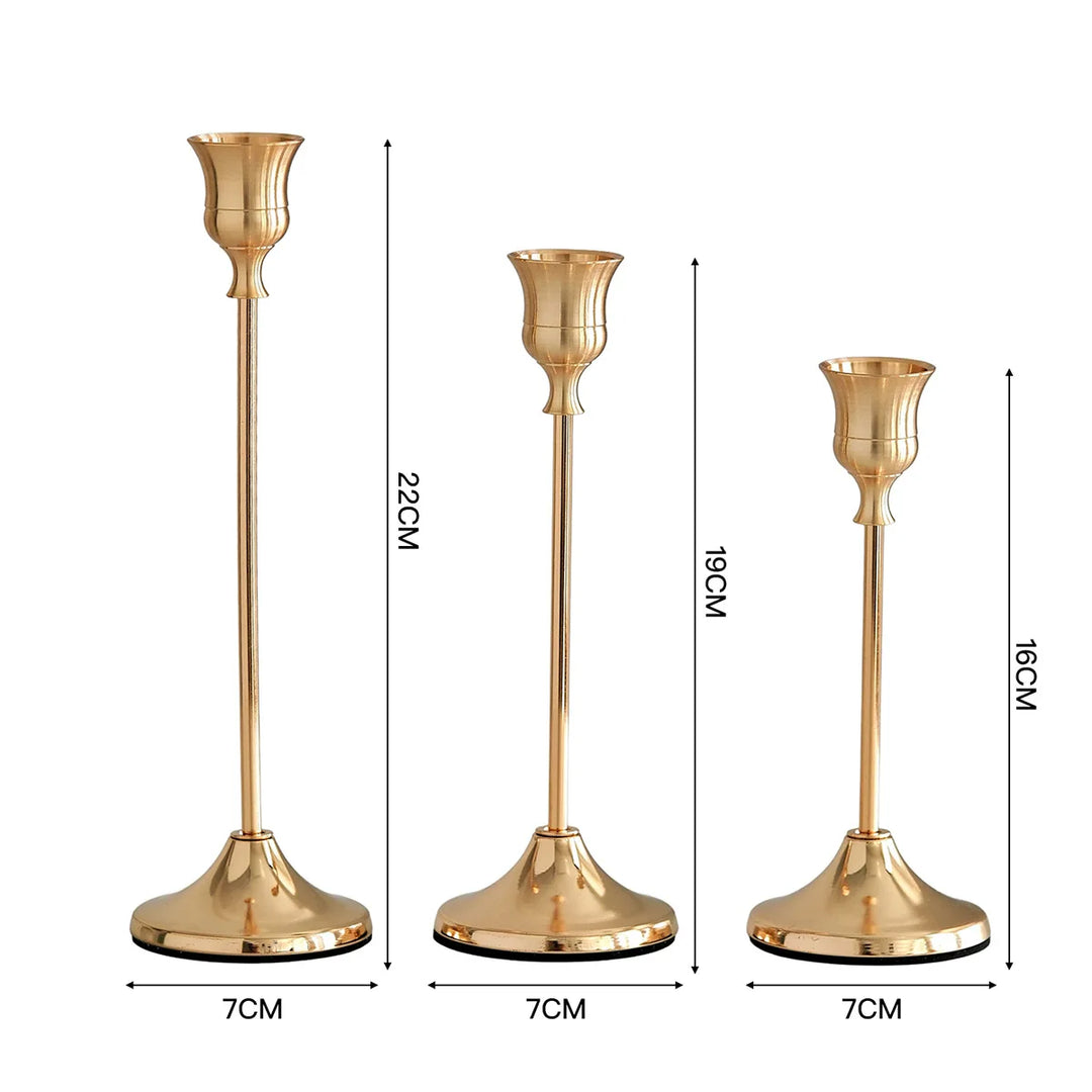 Versailles Glow – Elegante candeliera in metallo