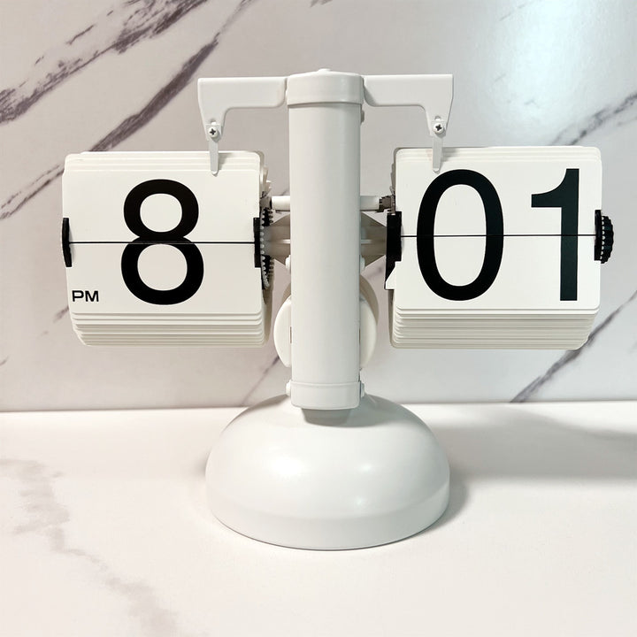 Vintage Auto Flip Clock | Retro Tischuhr