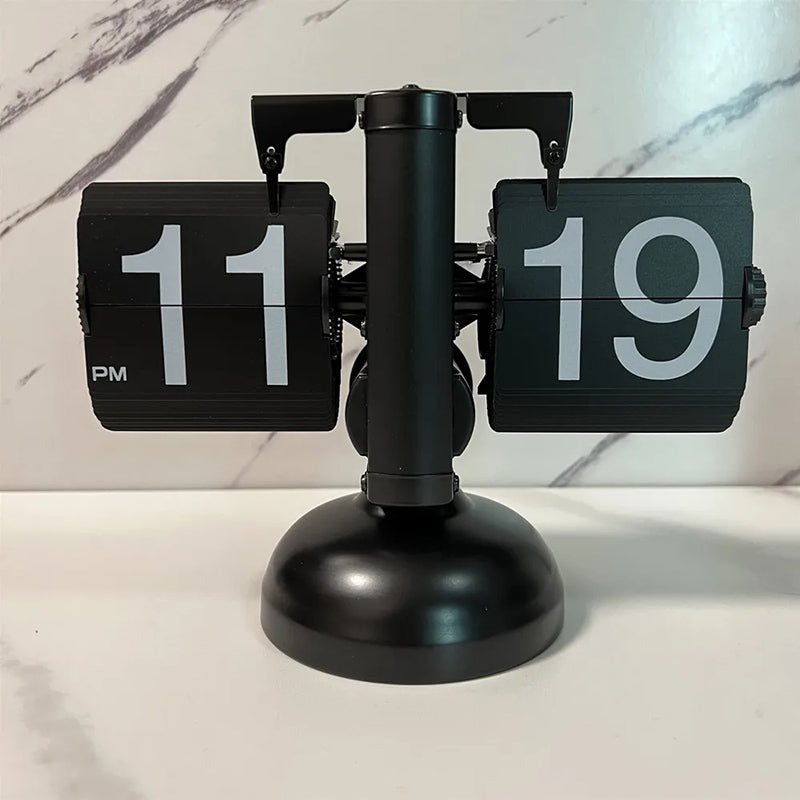 Vintage Auto Flip Clock | Retro Tischuhr