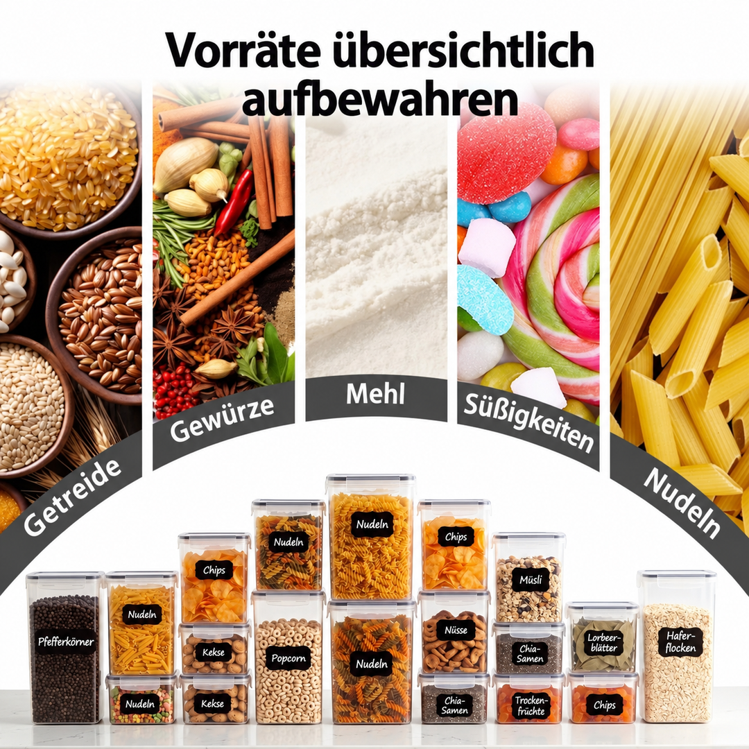 Vorratsdosen – Details und Anwendung