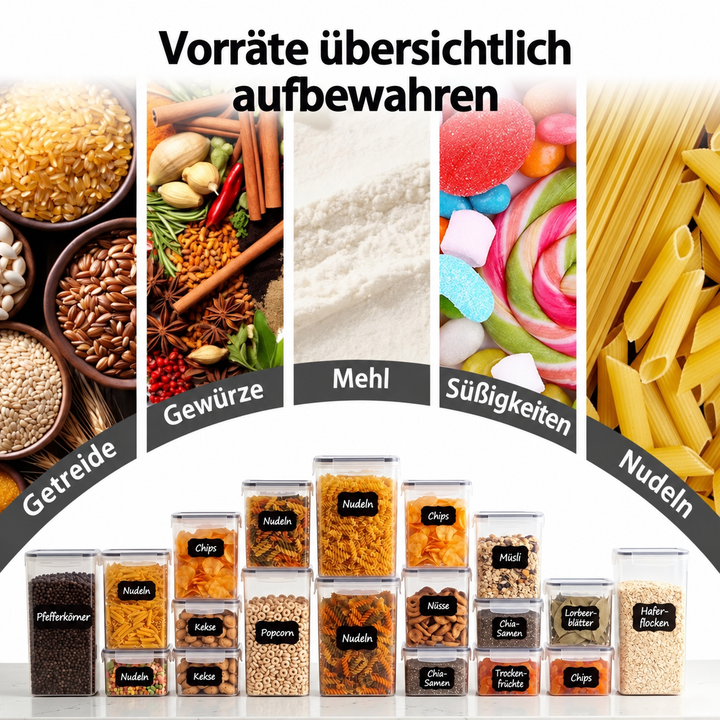 Vorratsdosen – Details und Anwendung