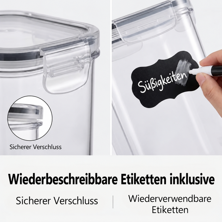 Vorratsdosen – Details und Anwendung
