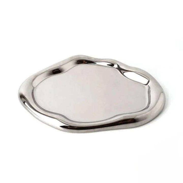 Wobbly Chrome Tablett